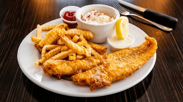 Fish & Chips.